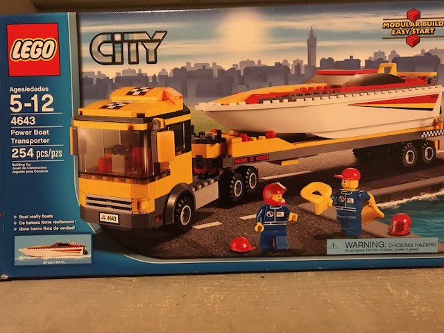 lego power boat transporter